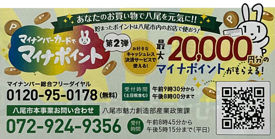 マイナポイントポスター